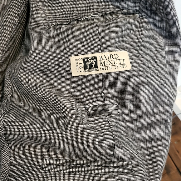SOLD J Crew Irish Linen Blazer - Picture 2 of 5